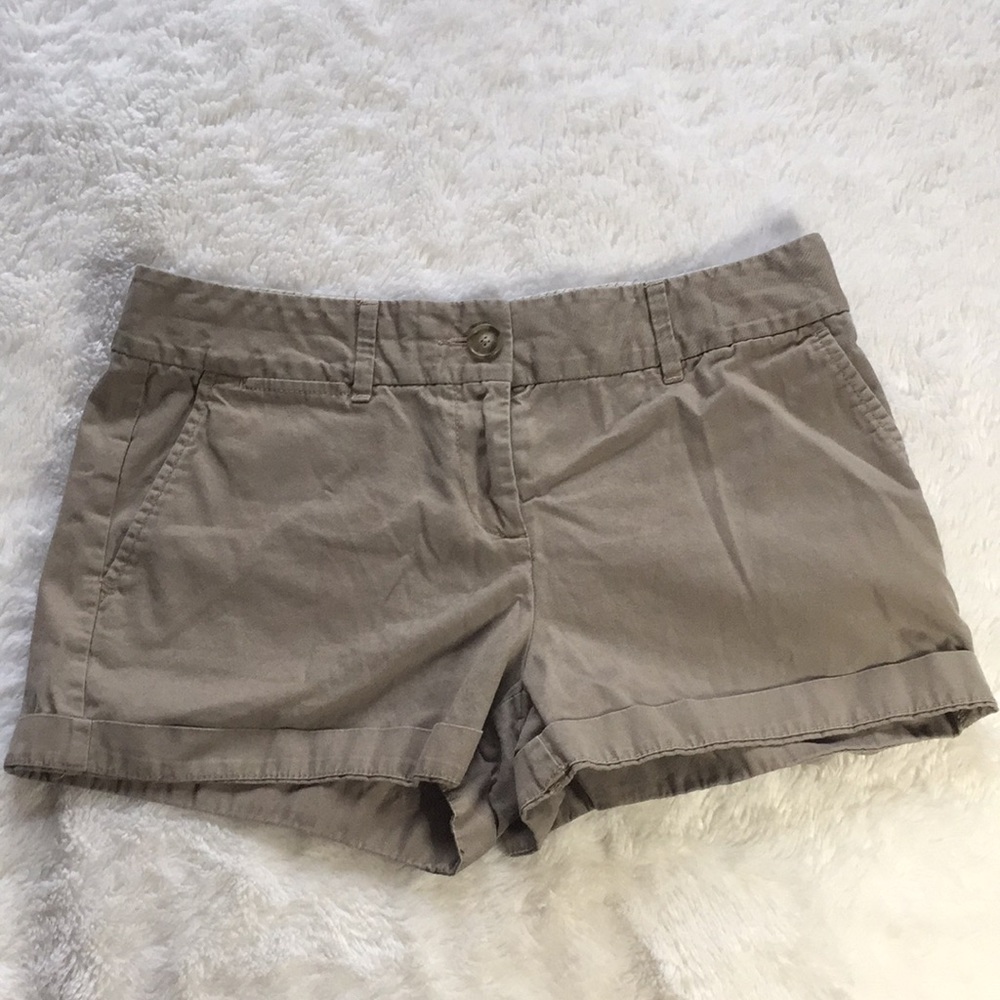Grey Khaki Shorts